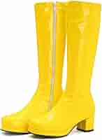 Amazon.com: AOVIN Knee High Boots Women PU Leather Patent